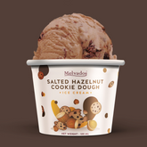 Salted Hazelnut Cookie Dough Ice Cream - 120ml